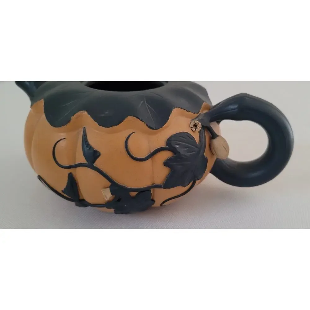 YIXING/ZISHA Handmade Clay Tea Pot Pumpkin Design--Gao Jianfang's teapot/Copy